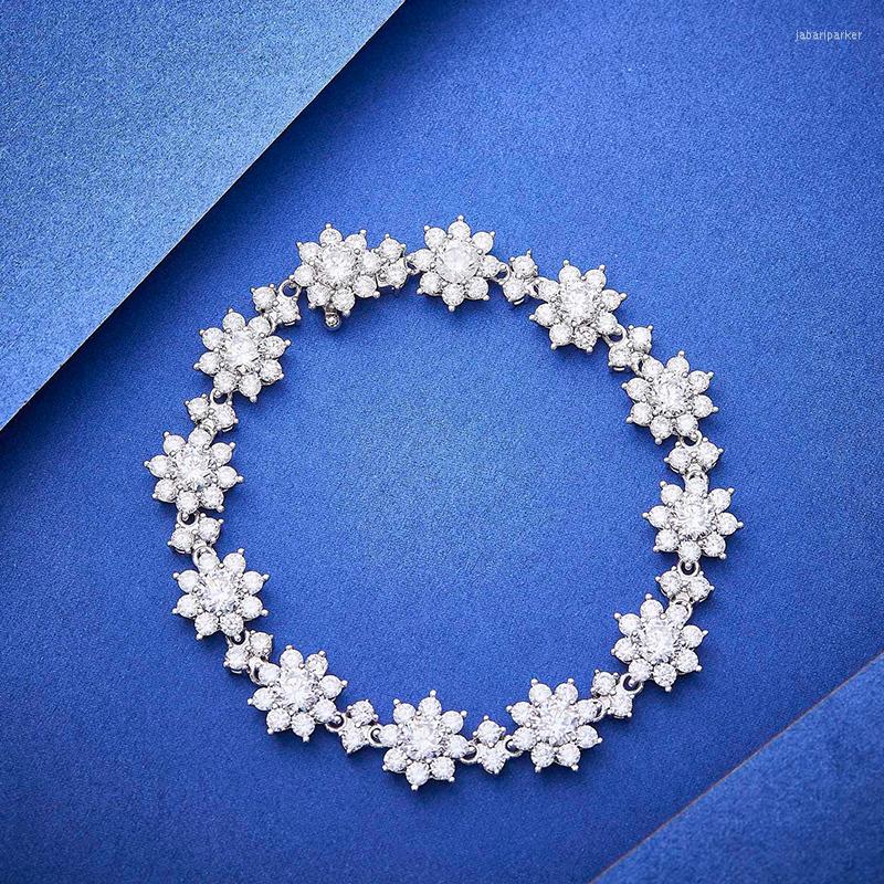 

Charm Bracelets High Brand Fashion Luxury Jewelry Lady Flowers Exquisite Bracelet Sunflower Accessories Party Birthday Gift Girl