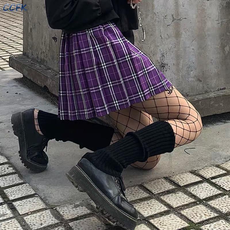 

Women Socks & Hosiery Emo Outdoor Knee High Elastic Long 2023 Lady Warm Gothic Hip Hop Grunge Sock E-girl Anime Accessories, Black