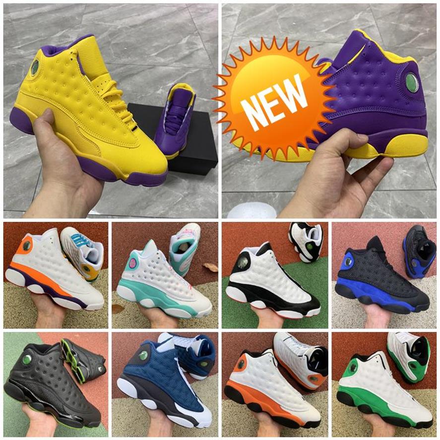 

New Jumpman 13 13s Flint Basketball Shoes 11 11s Mens Womens Lucky Green Soar Playground Lakers Sports Sneakers Trainers Size 36472071, As photo 5
