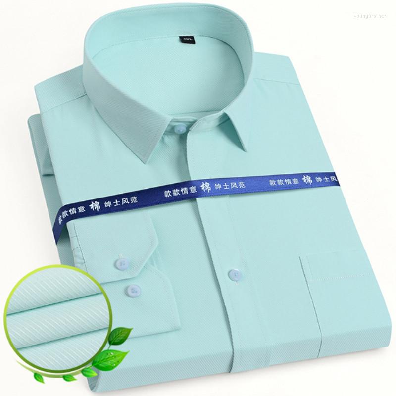 

Men's Casual Shirts Classic Men's Long Sleeve For Man Solid/Striped Formal Business Slim Fit Dress Solid Twill Social Men Clothing, 3012-11