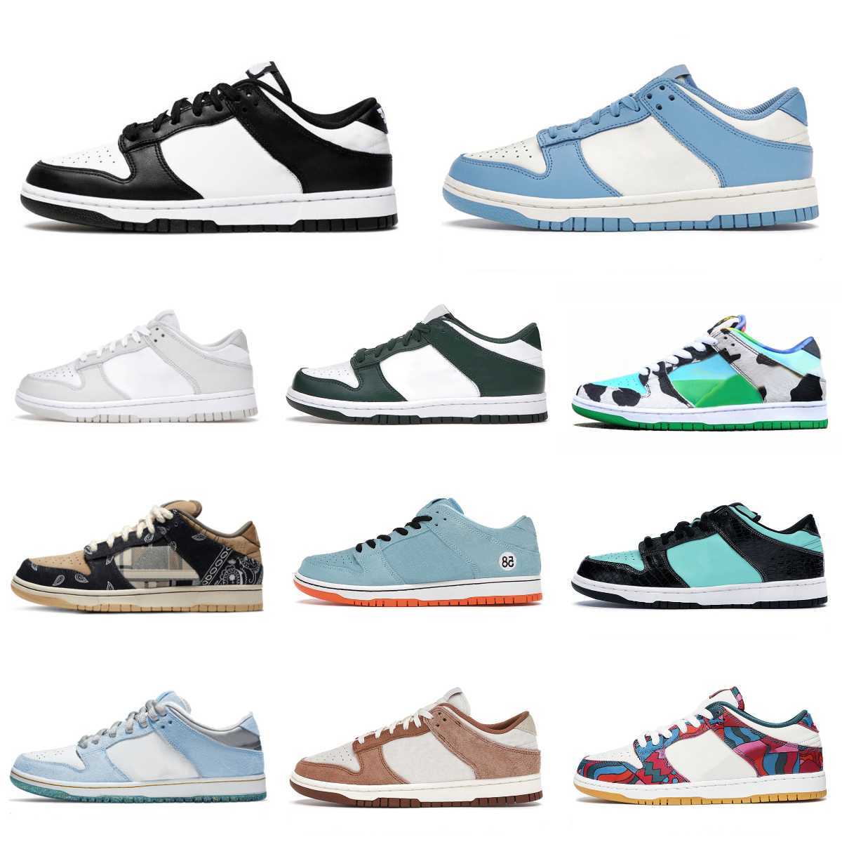 

Designers SB Lows Mens Sports Shoes DuNkS Safari Mix Paisley UNC Bred Black White Chunky Dunky Women Sean Cliver Bart Simpson Green Team Grey Fog Trainer Sneakers SA8, Please contact us