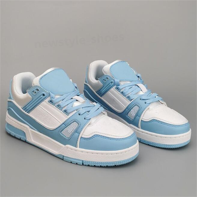 

2023 Luxury trainer sneakers shoes printing fashion brand Designer mens shoes Genuine leather sneaker Size 38-45 TK011, #9