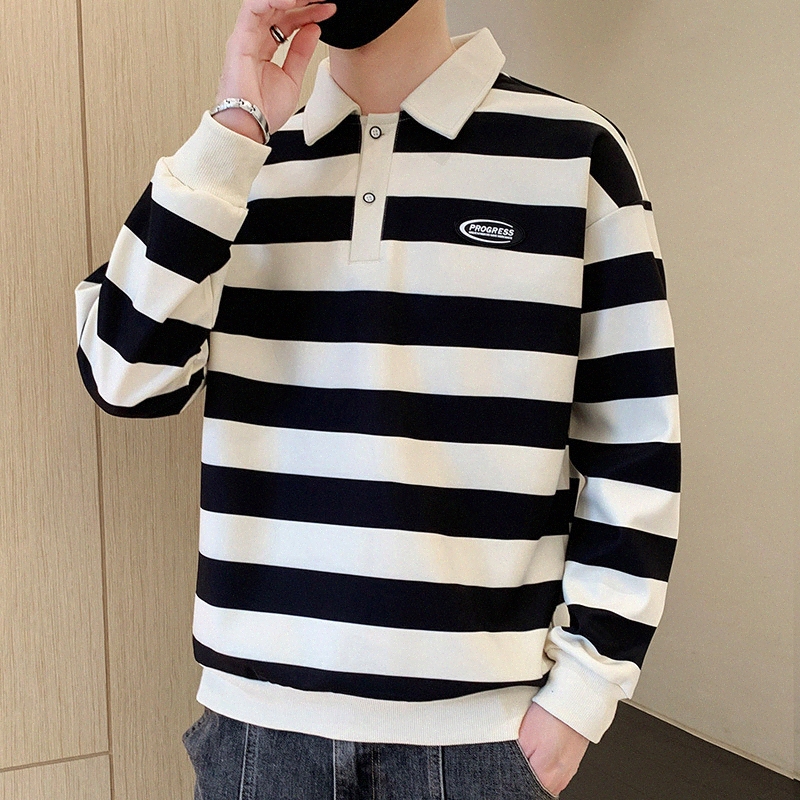 

Mens designer tshirt women tops Striped long sleeve ladies shirts Top pullover Short Sleeve couple solid color Clothes loose Tees 81la#