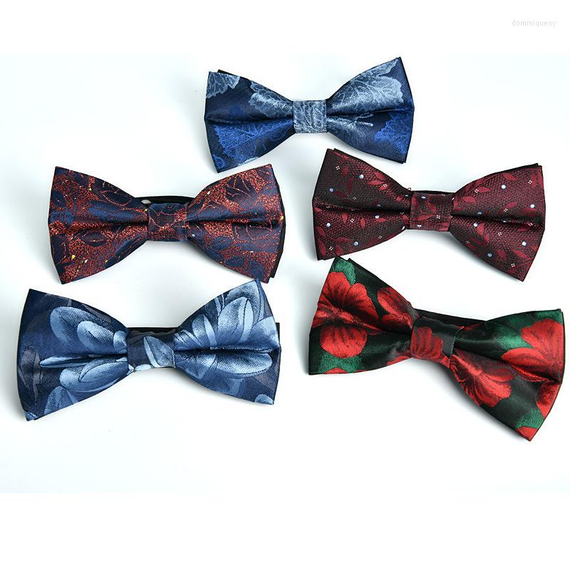 

Bow Ties Men's Tie Fashion Paisley Bowties Butterfly Party Business Wedding For Men Classic Suit Accessories Male Bowknot Blue