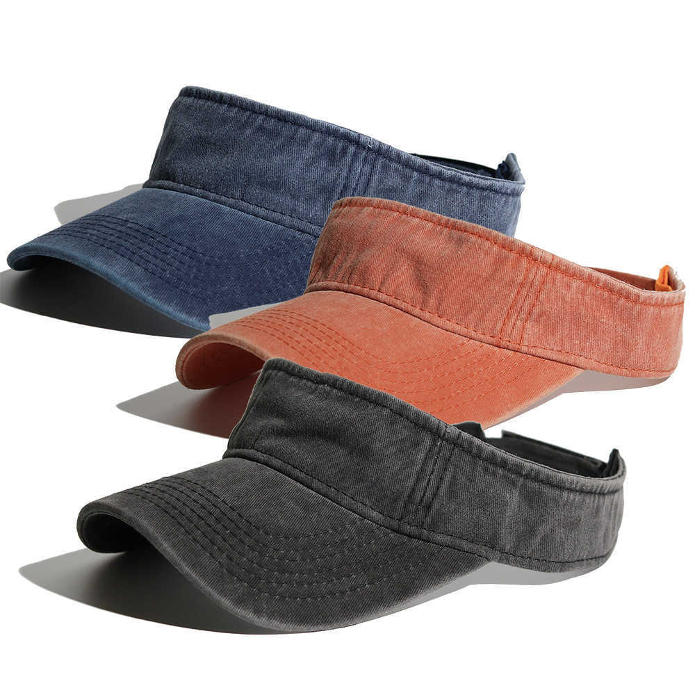 

Summer Hats Caps Men's Women's Water washed empty top hat men's and women's general summer outdoor sports duck tongue hat running fishing no top hat sun hat, Wash empty top hat - black