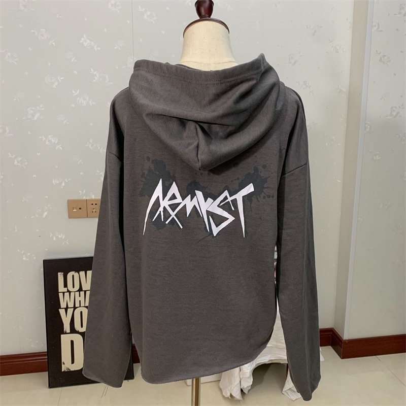 

Women's Hoodies Sweatshirts Jungkook Jacket Kpop Merch Design JUNG KOOK zipper hoodie letter and Card 230316, Maroon