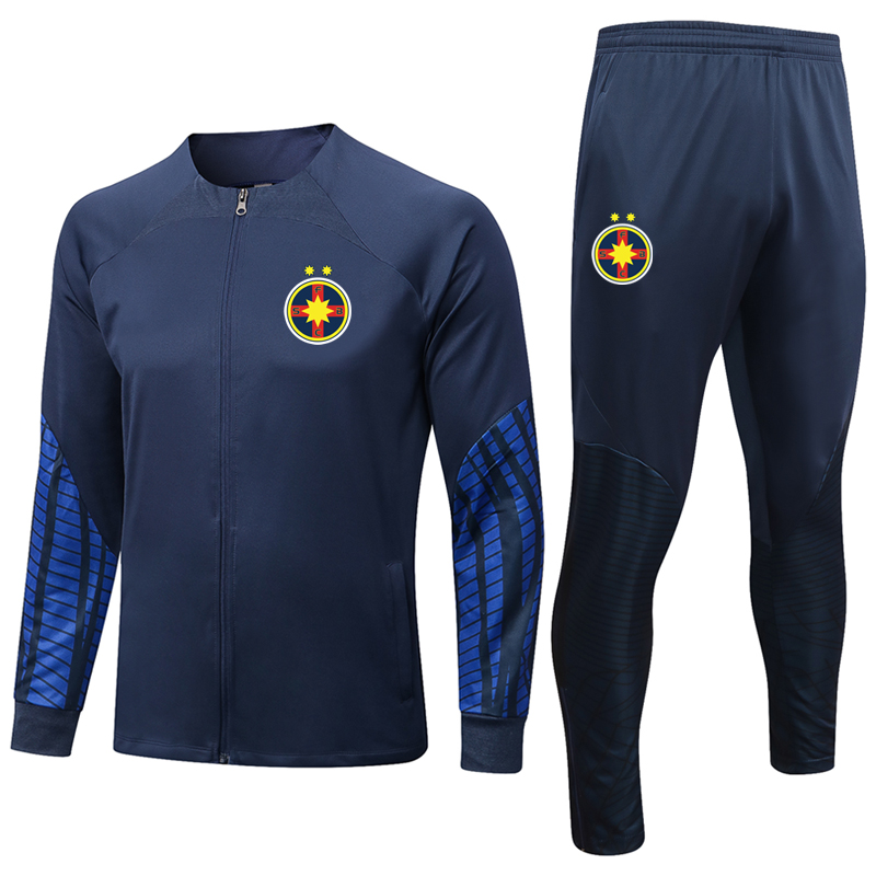 

2023 FCSB soccer Mens Tracksuits sportswear sets Sports Casual Sweatershirts Sweatpants Jackets pants adult football training Suits kits Size S-2XL
