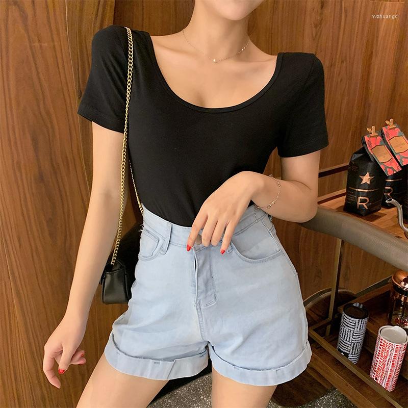 

Women's T Shirts MRMT 2023 Brand Women's Shirt Tops Tshirtt-Shirt Long Sleeve Bottoming Slim Round Neck Fashion Top, Navy