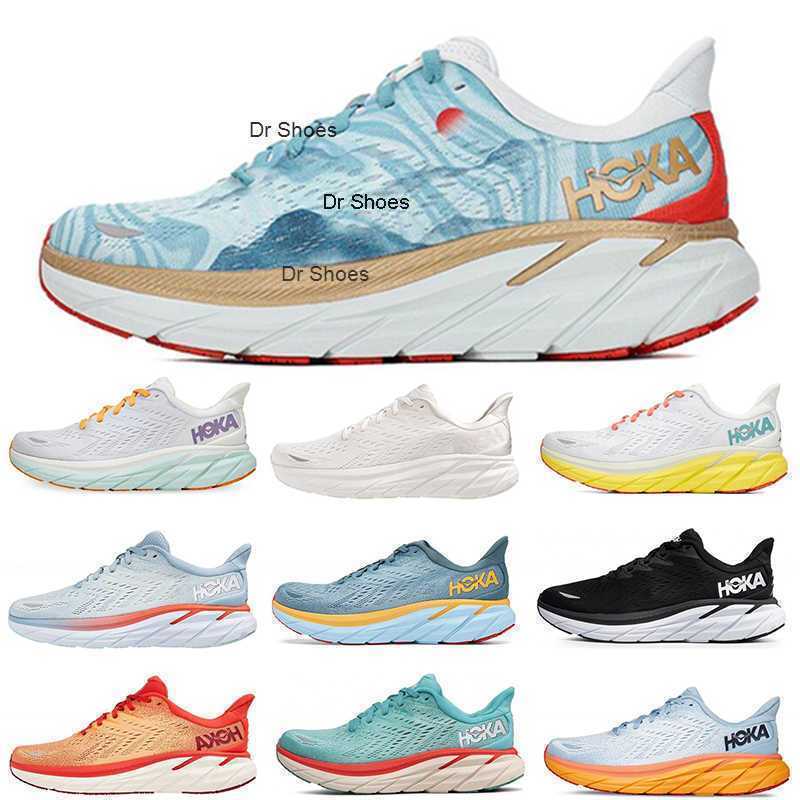 

OG Athletic Shoes Runner Shoe Training Sneakers Fiesta Together Womens Road Jogging Mens For Gym 36-45 Woman Men Hoka One Clifton 8, A3 40-45