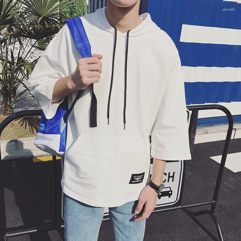 

Men's T Shirts Summer Thin Loose Large Size Short Sleeve With Hat T-Shirt, Red