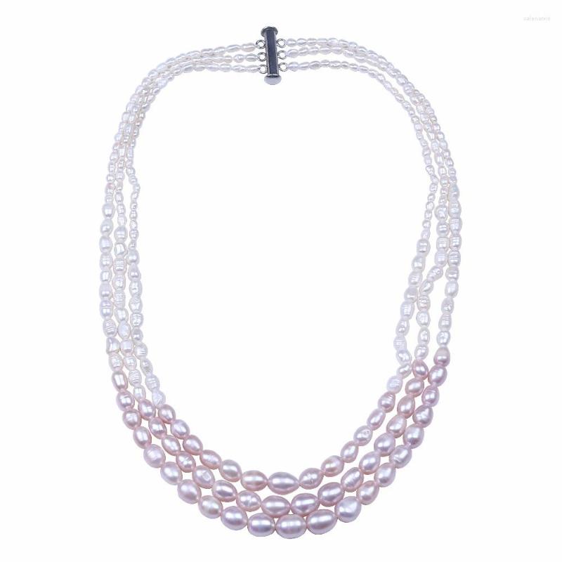 

Chains Romantic Real Cultured Freshwater Pearl Choker Necklace