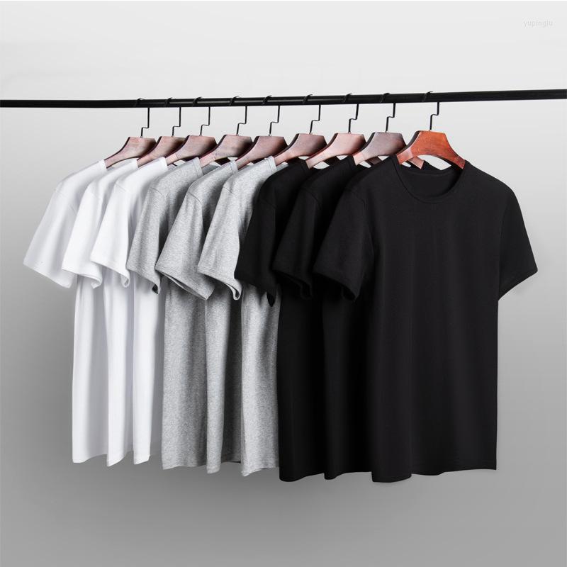

Men's T Shirts Summer 2023 Fashion Loose Round Neck Cotton Youth Solid Color Casual Spot Large Size 5XLT-shirt Tees Streetwear Top Men, Grey