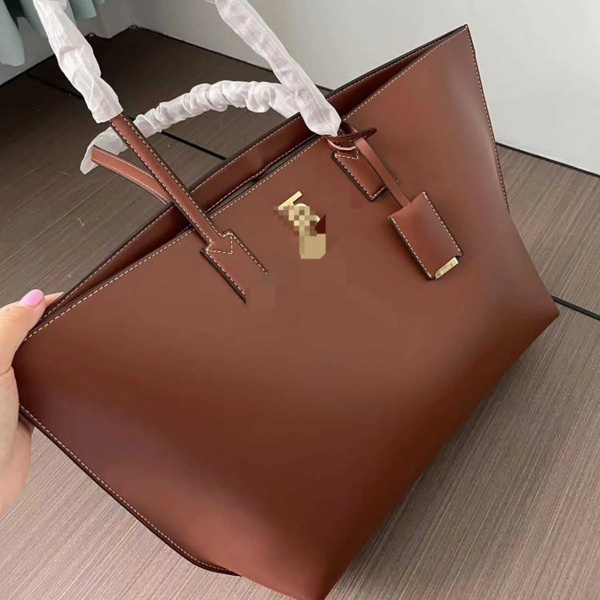 

Designer Luxury Bags For Women High Quality Brown Crossbody Handbags Vintage Leather Wallet Paris Plaid The Totes Bag Fashion Purses HIME