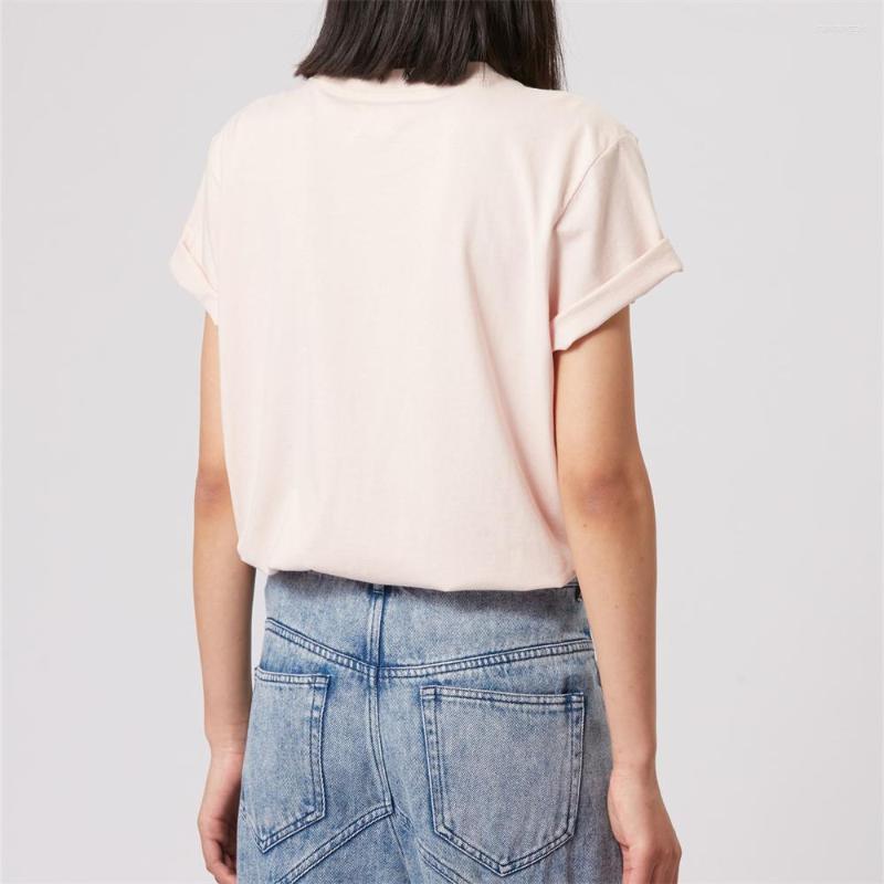 

Women' T Shirts Cotton Short-sleeved Tshirt Women Spring Summer Ladies Tees Letter Animal Printing Casual Female Tops 2023, Pink