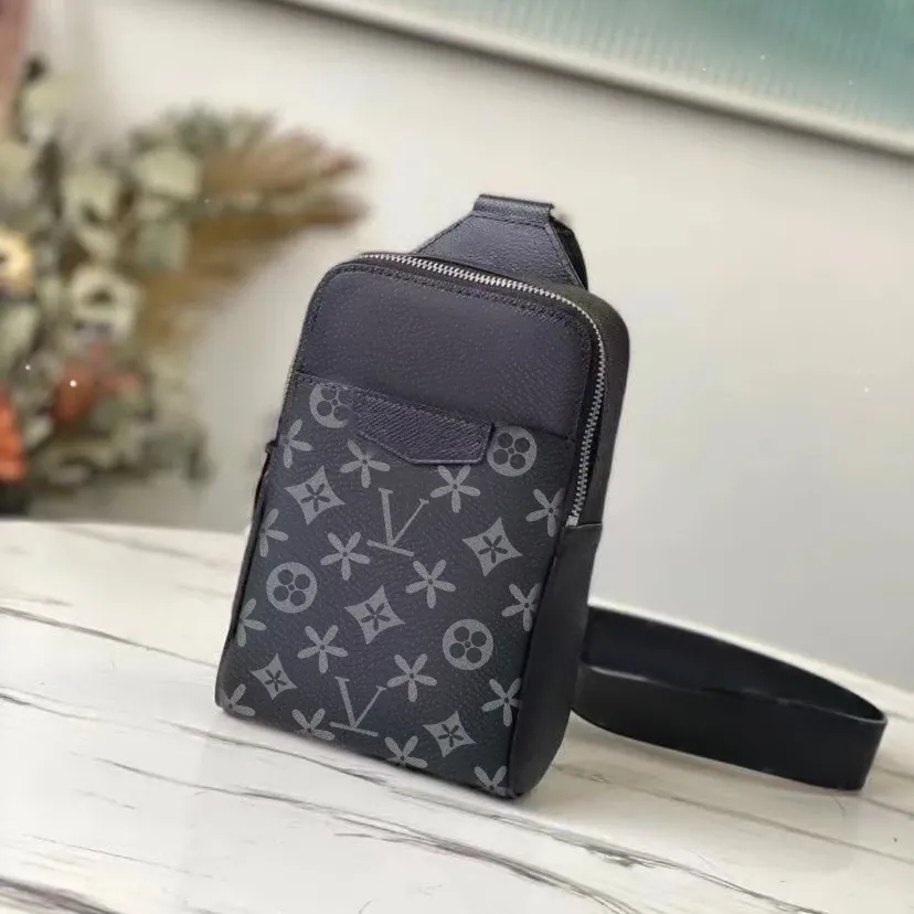 

Highend quality Man M30741 clutch bag Slingbag Black flower bags Womens designer purse louvis cross body men luxury tote handbag Shoulder hobo bag fanny pack belt bag, Old flower