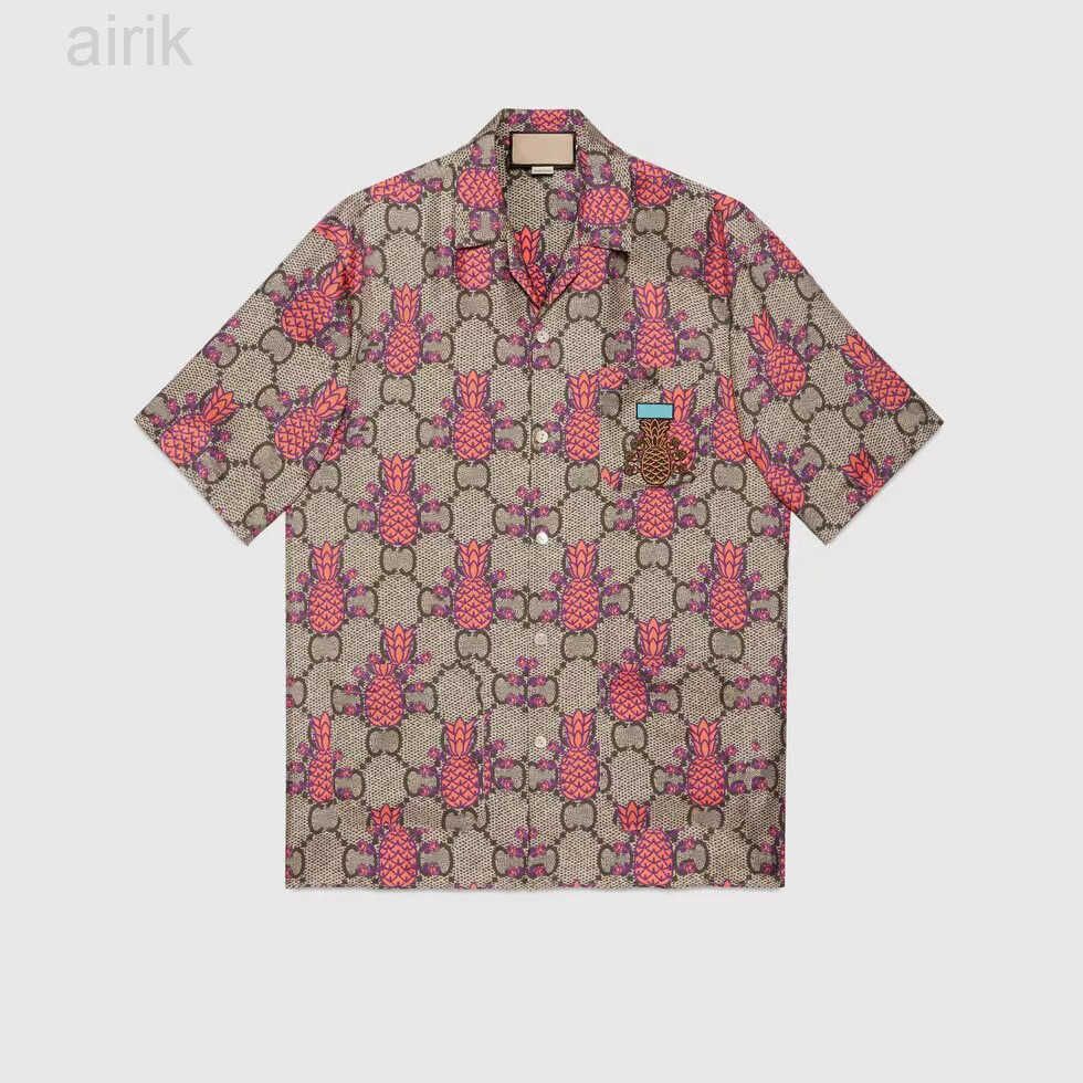 

Luxury Designer Shirts Mens Fashion Geometric print bowling shirt Hawaii Floral Casual Shirts Men Slim Fit Short Sleeve Variety trend #CH30, Customize(with logo)