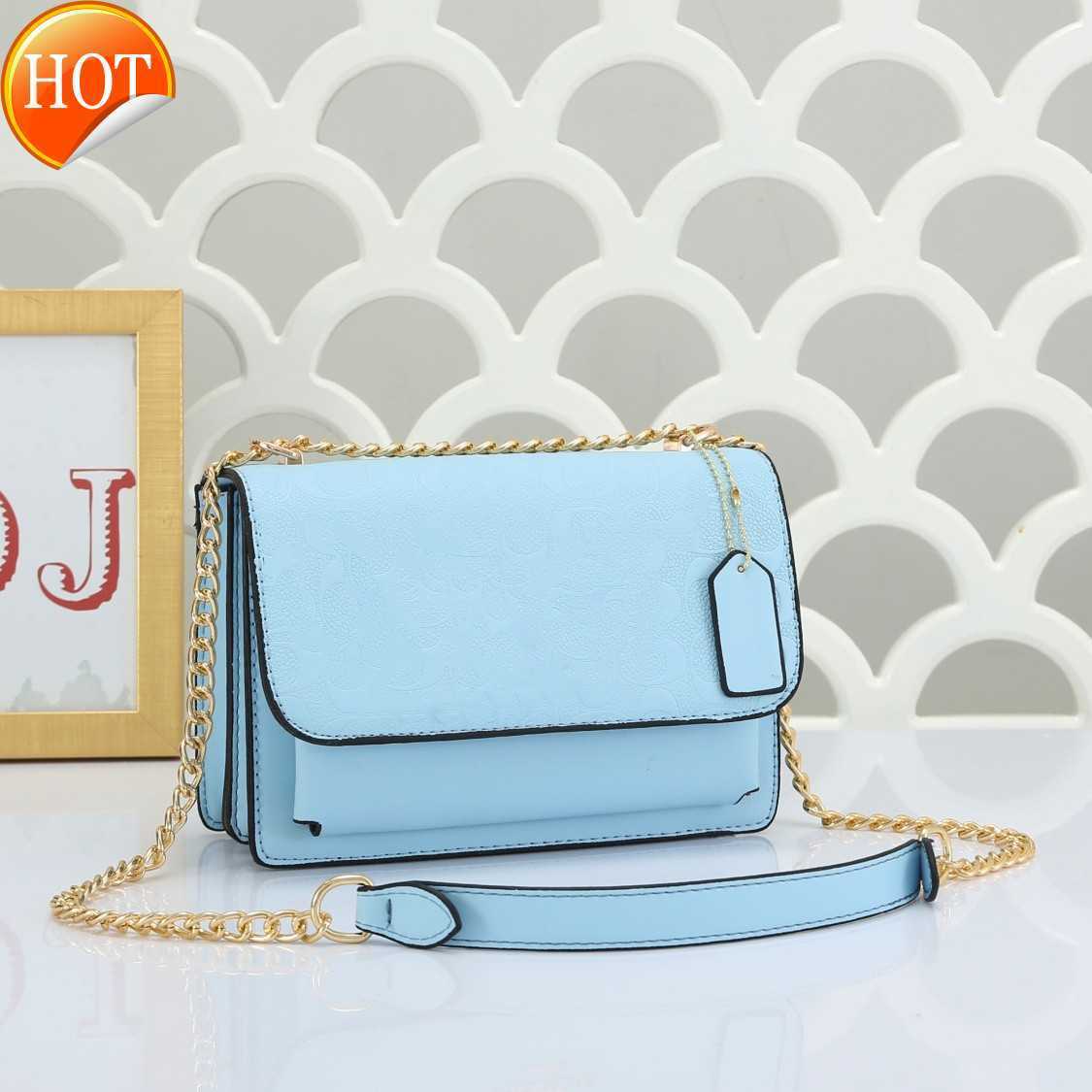 

Luxury Brand Designer bags Handbag Shoulder Crossbody Bag Tote bag Popular Chain Saddle Color College Style Fashion Versatile One-shoulder Factory direct sales, 14
