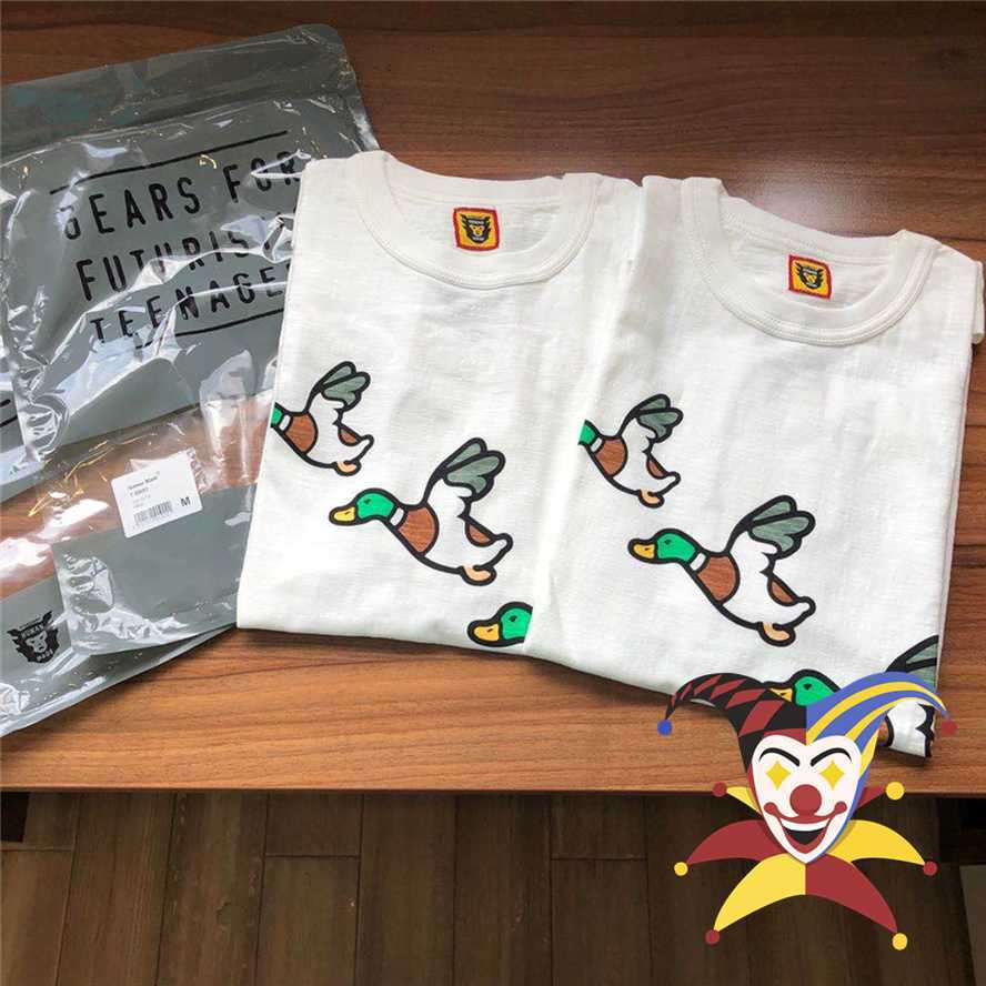 

Men's T-Shirts Human Made T-shirt Short Sleeve Men Women Harajuku Opening Limited To Three Ducks Tee Tops L230317