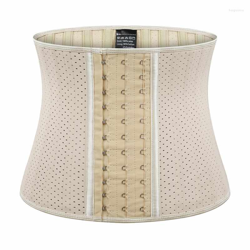 

Women's Shapers Short Rubber Waist Shaper Cincher 25 Bones Body Women Gorset Beige Hollow Out Plus Size Latex Trainer Corset 3XL, 9 bones 30cm a7050