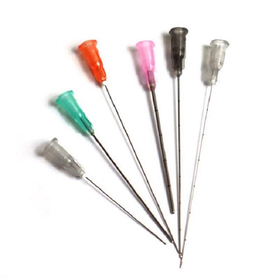 

Beauty Microneedle roller Micro Plastic Cannula Blunt Tip Canula