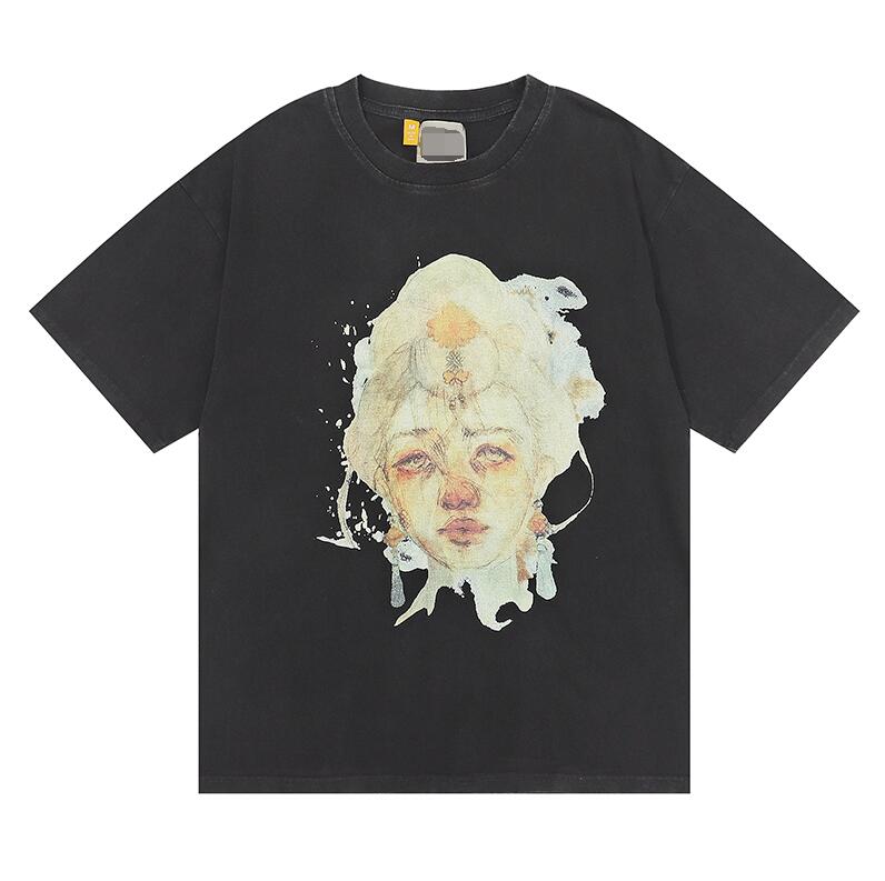 

Burbe Men' T-Shirts Women Designer T-shirts Galleryes depts cottons Tops Man  Casual Shirt Luxurys Clothing Clothes -2XL Size, 11