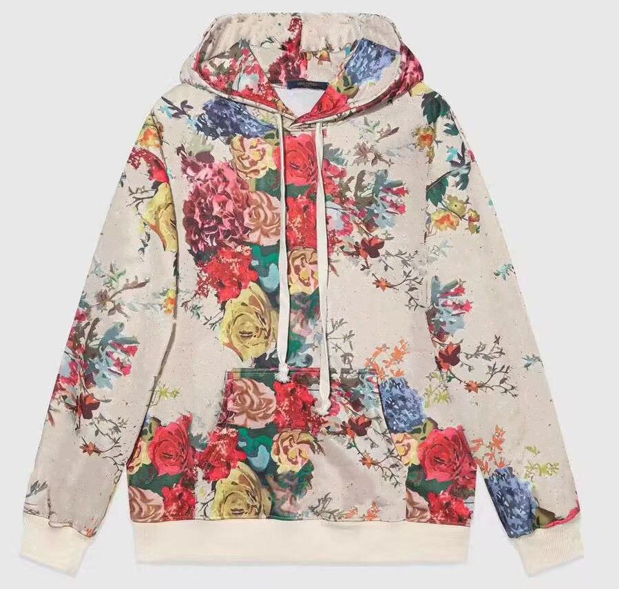 

Men's Jackets Autumn mens metal nail drill print Hoodies Fashion Willow nail Pullover Sweatshirt designer Hoody Cotton Jumpers