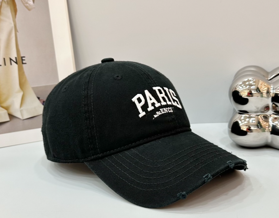 

European Men's and Women's Letter Embroidery Sun-Proof Baseball Cap Women's Sun-Proof Cotton Peaked Caps, Aspic