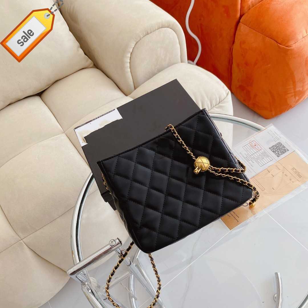

Luxurys Brand Designer Single Shoulder Bags 2023 New Women's Fashion Ringer Adjustable Small Gold Ball Portable Crossbody Bag Gift Box Packaging Factory Direct Sale