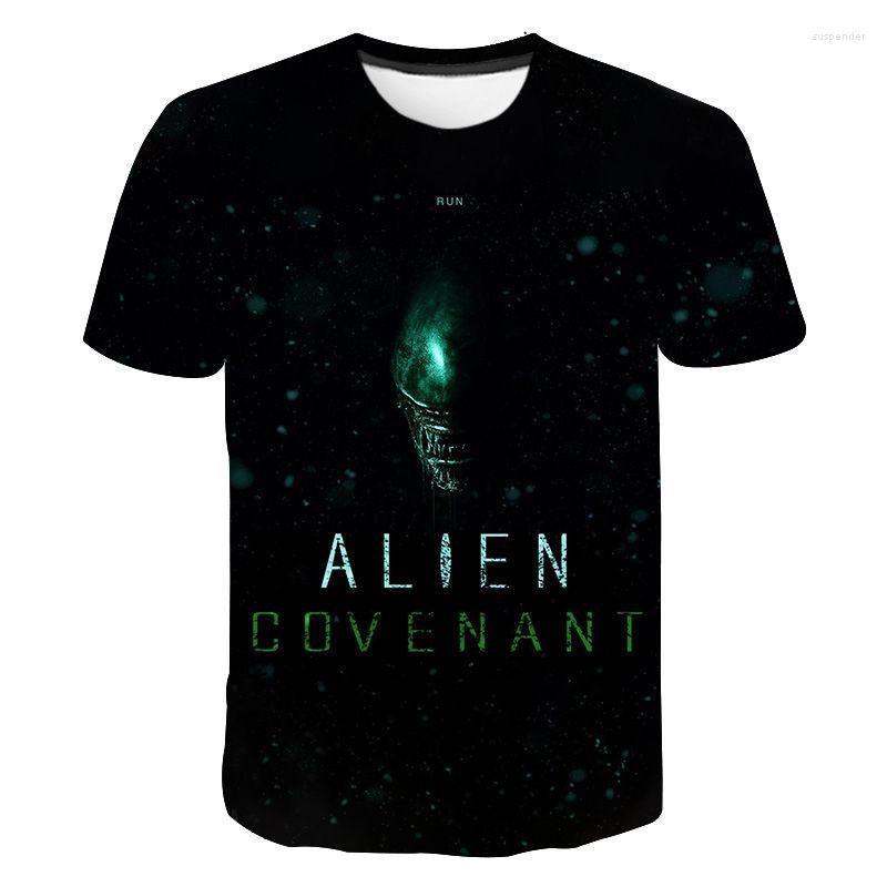 

Men's T Shirts Alien 3D Print T-Shirt Game Movie Fashion Streetwear Men Women O-Neck Short Sleeve Shirt Oversized Hip Hop Tees Tops Clothing, Atf3b2122118