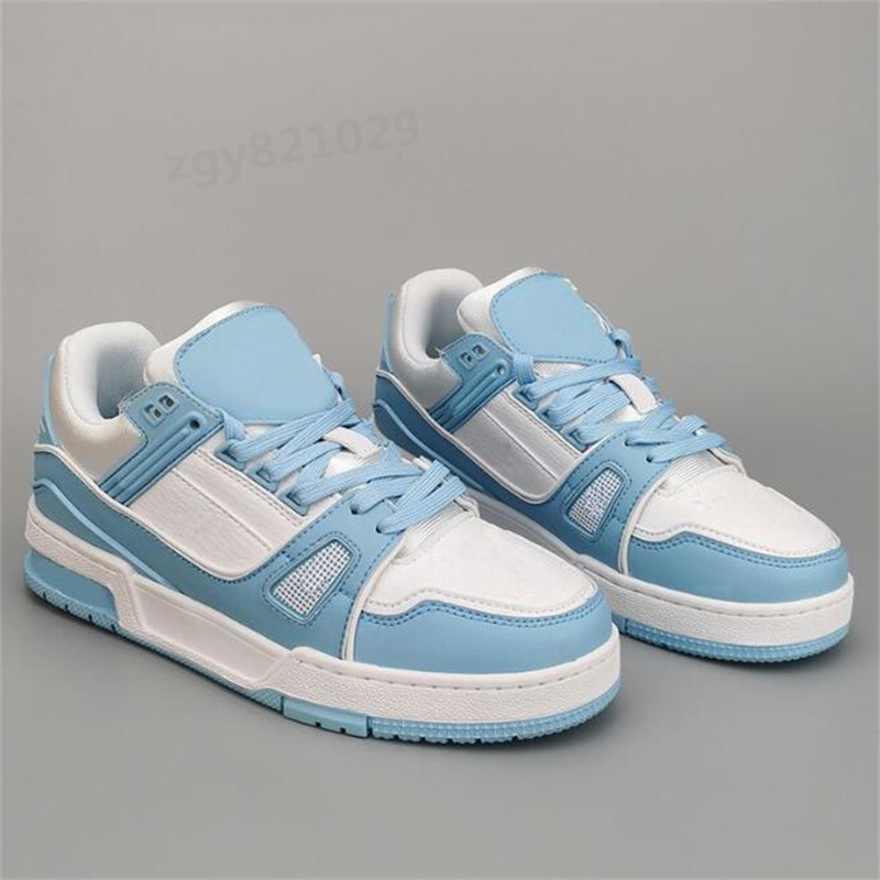 

2023 Luxury trainer sneakers shoes printing fashion brand Designer mens shoes Genuine leather sneaker Size 38-45 zg31, # 9
