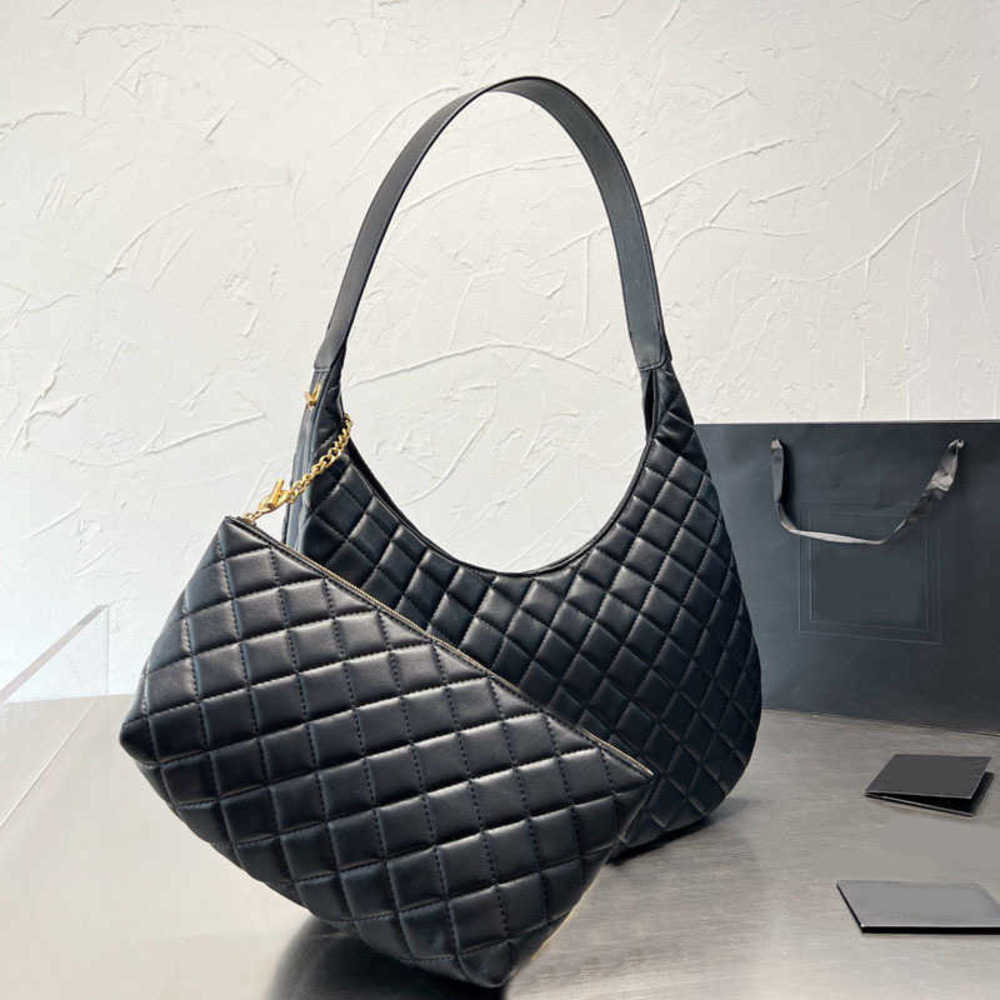 

Vintage Totes Designer Diamond Handbag Women Tote Bag Leather Generous Underarm Handbags Shoulder Messenger Shopping Bag With Wallet 220920