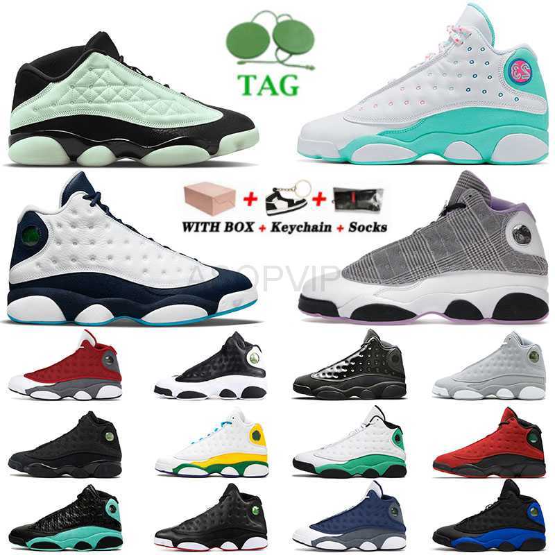 

Designer Jumpman 13 13s XIII Basketball Shoes Authentic For Mens High Quality Houndstooth Singles Day Low Love Respect Black Chicago Sports, 40-47 atmosphere grey