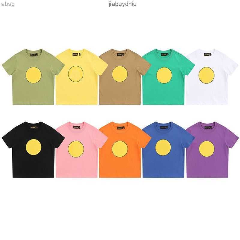 

Baby Boys Clothes Draw Kids Toddler T-shirts Cotton Girls Drews Smile Face Kid Designer Simple Short Sleeve T-shirt Children Designers, 17