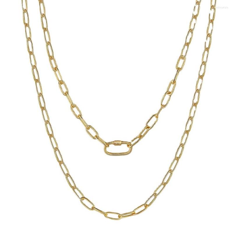 

Chains AIYANISHI 925 Sterling Silver Chain Necklace Chokers For Women Geometric Pendant Necklaces Boho Statement Party Christmas Gifts