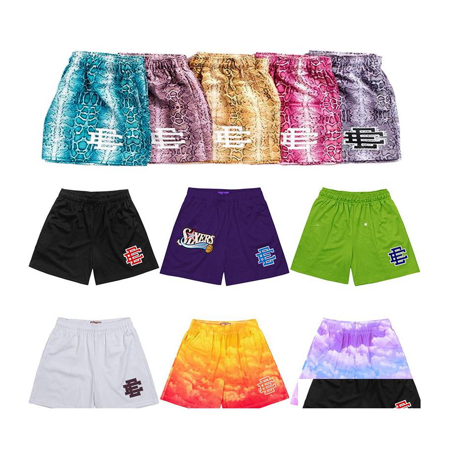 

2016 Men'S Shorts Designers Ee Basic Boy And Girl Eric Emanuels York City Skyline Fitness Sweat Short Fanshion Men Summer Gym Workout Dro Dhf0Y, 12