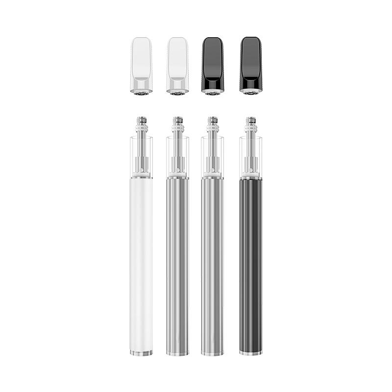 

4PCS Oil Intake Hole Vape Cartridges Disposable E-cigarettes Atomizer 510 Thread Thick Oil Cartridge Vaporizer for Thickest Oil Vapor