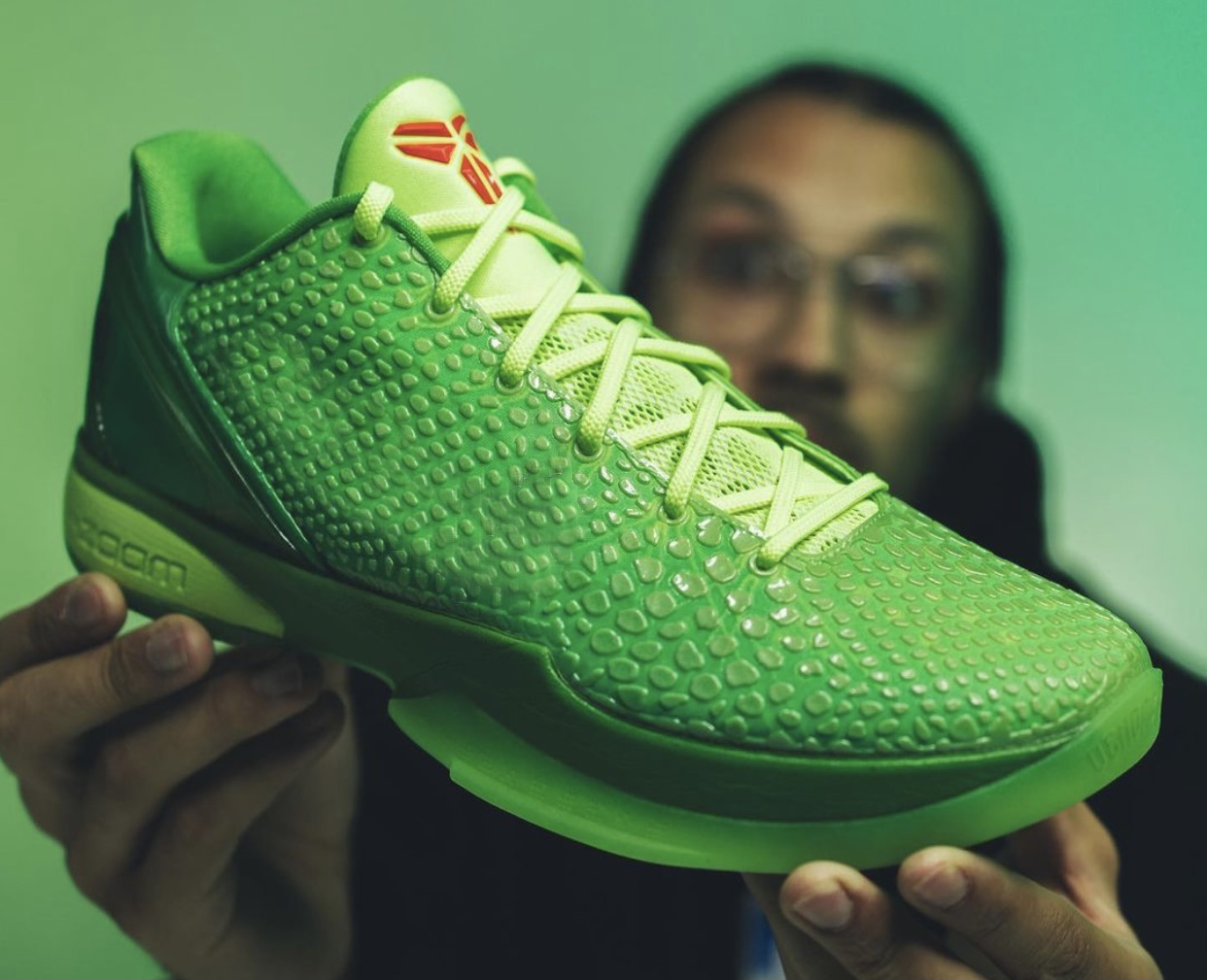 

2023 Authentic 6 Protro Grinch Shoes Green Apple/Volt-Crimson-Black Mens Basketball Sports Sneakers With Original box Size US7-14 CW2190-300