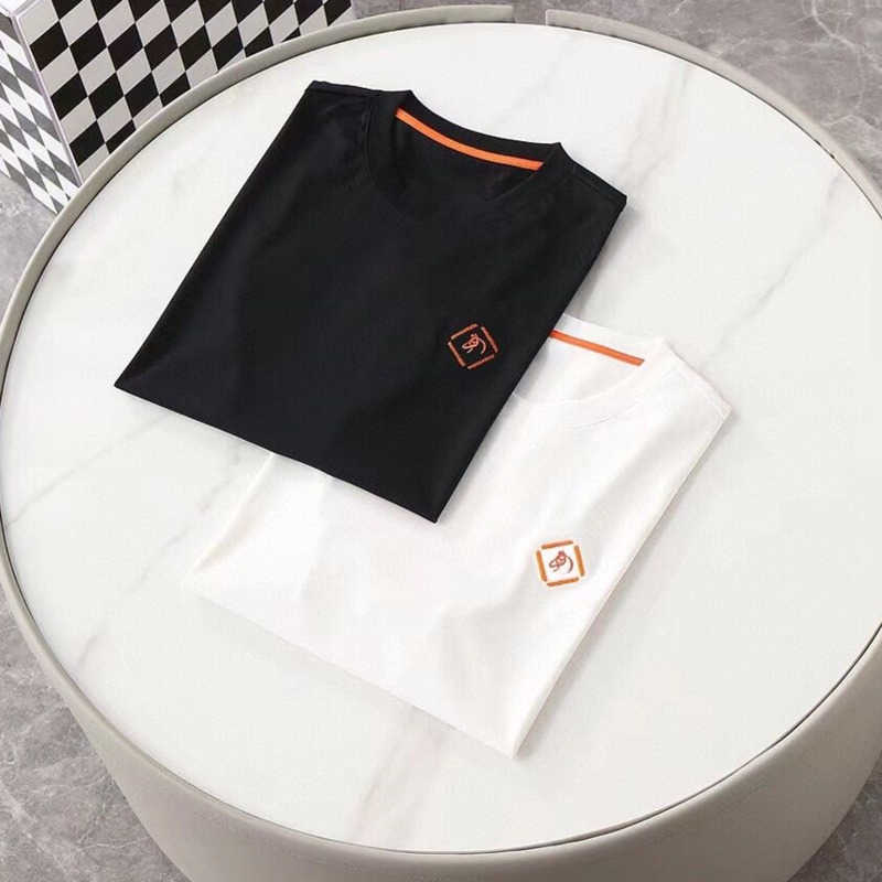 

luxury clothing short sleeved t shirt men women sweatshirt hms designer tshirt 3d embroidered Tshirt oversize round neck tee casual pullover shirts, H-17