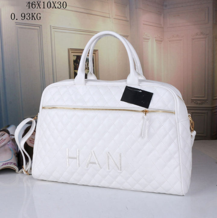 

luxury Alphabet duffel bag classic black and white Travel Handbag Women's large capacity duffel bag waterproof handbag, Aspic