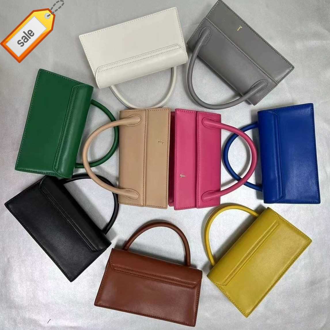 

Luxurys Woman's Brand Designer Bags Handbag Shoulder Crossbody Bag Tote 2023 New Fashion Multifunctional Portable Diagonal Envelope Packet Factory direct sales, Pink planar grain 21cm