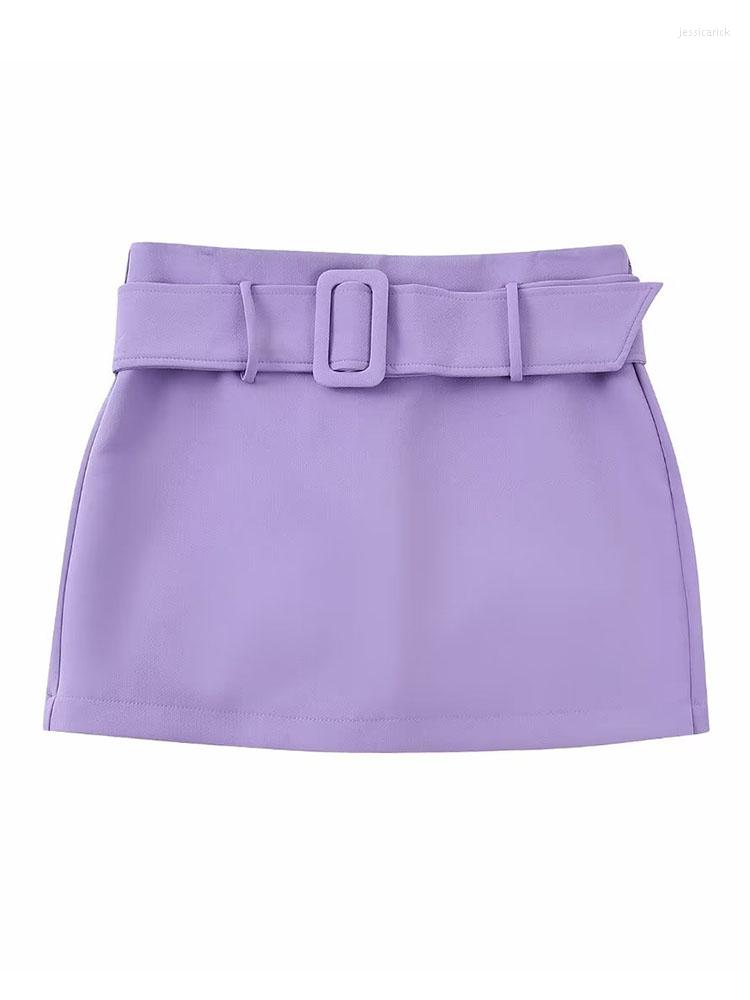 

Women's Shorts Summer With Belt Solid Color European And American Fashion Low Waist Culottes, Black