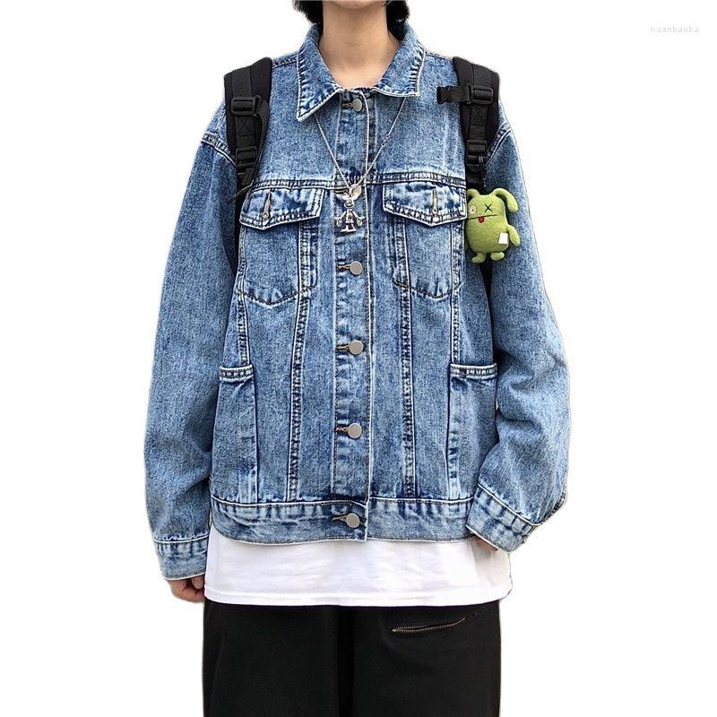 

Women's Jackets Female Denim Jacke Long Sleeves Sticker Pocket Lapel, Black