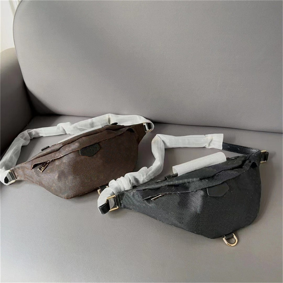 

Bumbag Cross Body Shoulder Bag Waist Bags Temperament Fanny Pack Bum Waist BAGS Embossing, Black