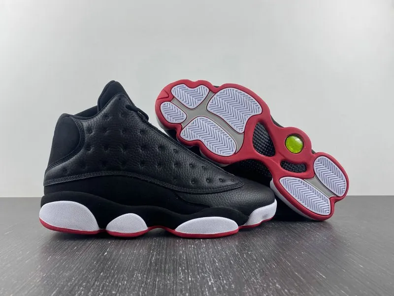 

2023 Latest Exclusive Basketball shoes Jumpman 13 Playoffs Black True Red White Mens Fashion Sport Sneakers Chaussures Excellent Quality Size US7-13