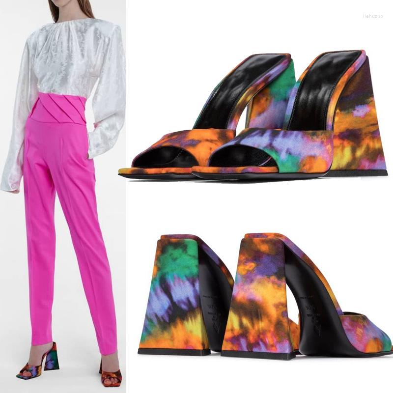 

Slippers Summer Arrivals Multicolor Square Head Chunky Peep Toe Block Heel Slingback Large Size Patent Leather Shoes, Green