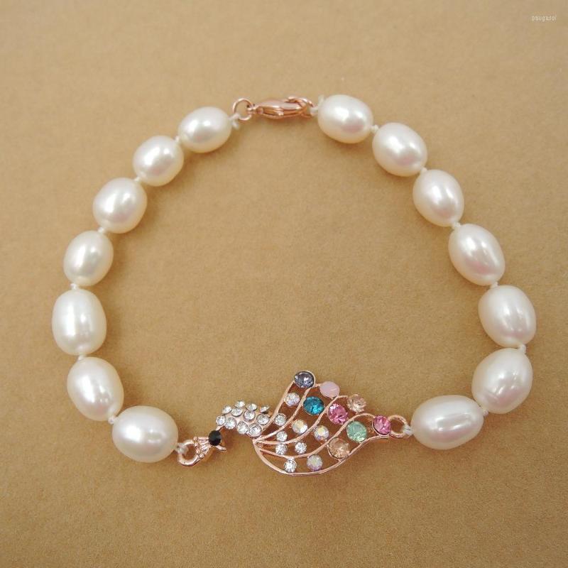 

Strand NATURE FRESHWATER PEARL Bracelet- High Good Quality