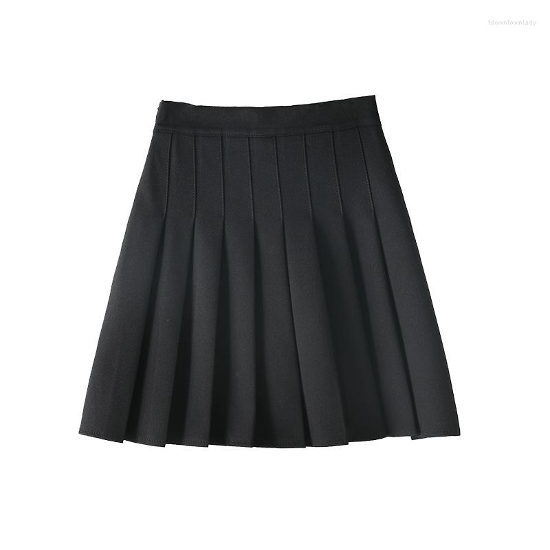 

Skirts Women Skirt White Black Gray High Waist Womens Match All Fashion Vintage Short 2023