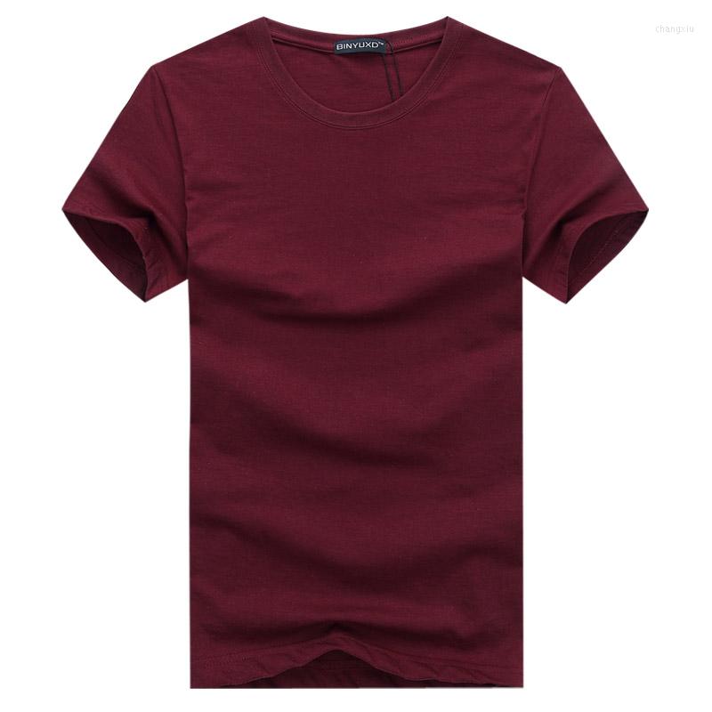 

Men' T Shirts 6pcs/lot Simple Creative Design Line Solid Color Cotton Arrival Style Short Sleeve Men T-shirt Plus Size 5XL, Multi