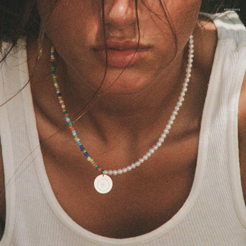 

Choker Trendy Pearls Beads Handmade Beaded Necklace