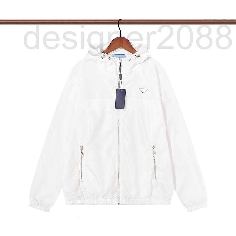 

Men's Jackets Designer Men Jacekts Fashion Summer Long Sleeve Coat Sun Protection Clothing Stylish Letter Printed 2 Styles ELLU, White